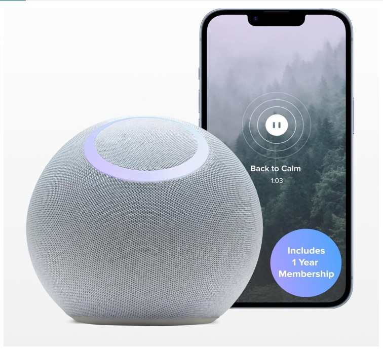 Reflect Orb: Smart tracker for better mental health. Biofeedback device to master meditation, wellness focus, anxiety, manage stress & ADHD strategies. Mindfulness, emotional regulation self-care gift
