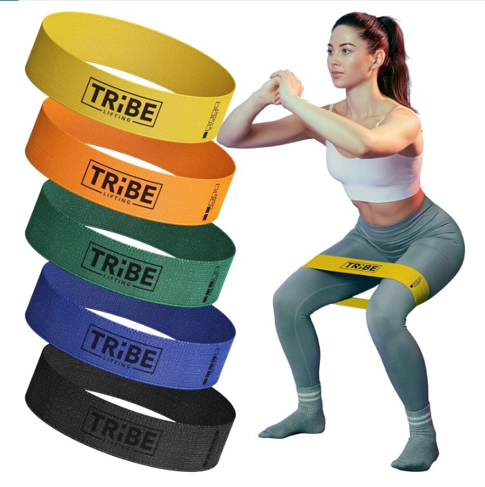 Fabric Resistance Bands for Working Out - Booty Bands for Women and Men - Exercise Bands Resistance Bands Set - Workout Bands Resistance Bands for Legs - Fitness Bands